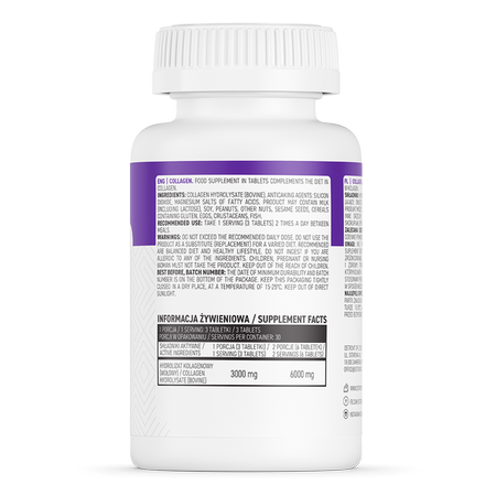 Colágeno - 90 Cápsulas/30 Servicios - OSTROVIT