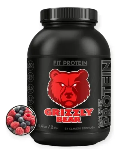 Proteína Grizzly Bear Fit Protein variedades 4,4lbs