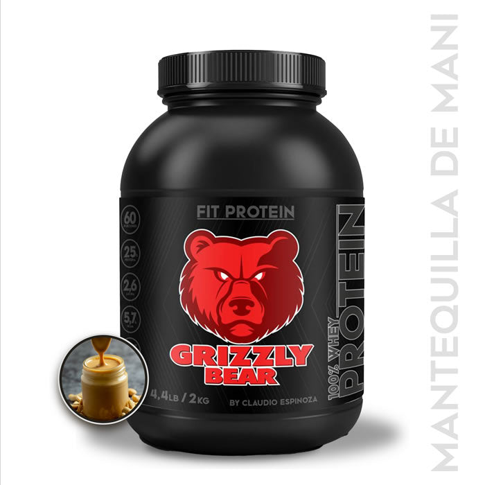 Proteína Grizzly Bear Fit Protein variedades 4,4lbs